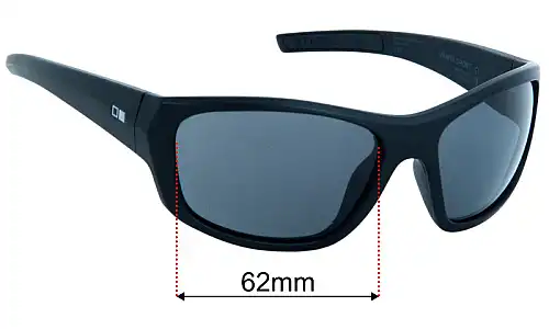 Otis Vanta Sport Replacement Lenses 62mm wide 