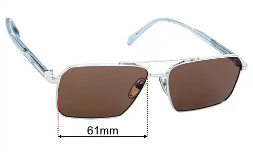 Prada SPRA57 Ersatzgläser 61mm wide 