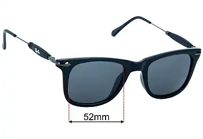 Ray-Ban RB2148 Replacement Lenses 52mm wide 