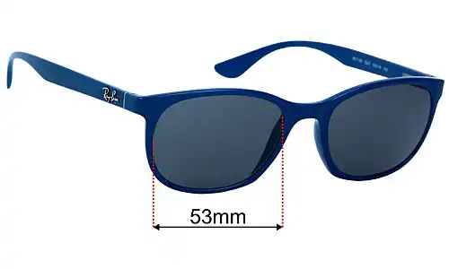Ray-Ban RB7183 Replacement Lenses 53mm wide 