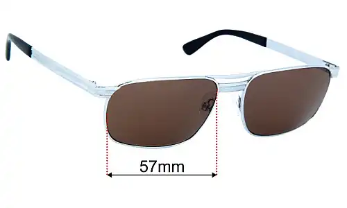 Rodenstock Zermatt Replacement Sunglass Lenses - 57mm Wide 
