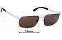 Sunglass Fix Replacement Lenses for Rodenstock Zermatt - 59mm Wide 
