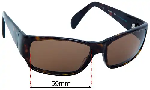 Salt Wyatt Ersatzgläser 59mm wide 