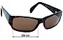 Sunglass Fix Ersatzgläser für Salt Wyatt - 59mm Wide 