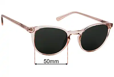 Specsavers Rasboras Sun Rx Ersatzgläser 50mm wide 