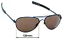 Sunglass Fix Lentes de Repuesto para Tommy Hilfiger TH Sun Rx 04 - 58mm Wide 