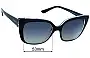 Vogue VO5337-S Verres de Remplacement 53mm wide 