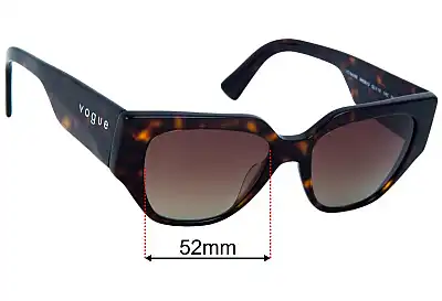Vogue VO5409-S Replacement Lenses 52mm wide 
