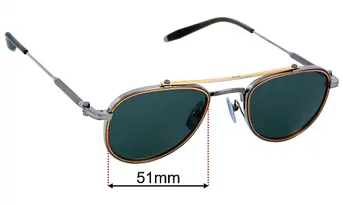 Akoni Calisto Replacement Lenses 51mm wide 