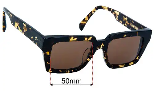 AM Eyewear Lukie Replacement Lenses 50mm wide 