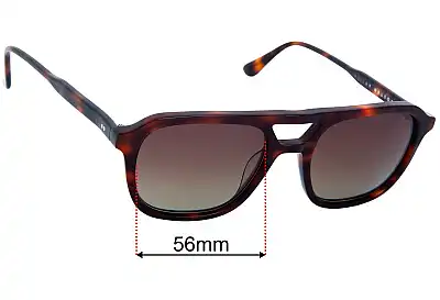 Bailey Nelson  Bessie XL Replacement Lenses 56mm wide 