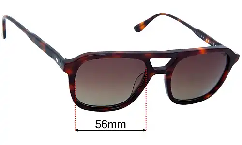 Bailey Nelson Bessie XL Replacement Lenses 56mm wide 