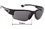 Sunglass Fix Lentes de Repuesto para Barz Optics  Cabo - 74mm Wide 