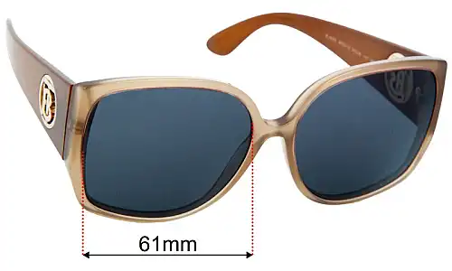 Burberry B 4290 Replacement Lenses 61mm wide 