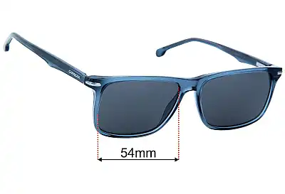 Carrera 286 Replacement Lenses 54mm wide 