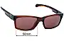 Sunglass Fix Replacement Lenses for Champion CU6019 - 56mm Wide 