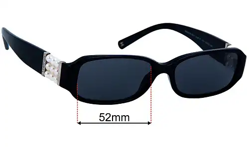 Chanel 3166-H Ersatzgläser 52mm wide 