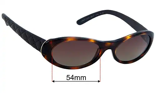 Chanel 5129-Q Ersatzgläser 54mm wide 