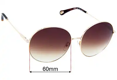Chloe CE 171S Replacement Lenses 60mm wide 