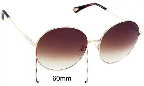 Chloe CE 171S Replacement Lenses 60mm wide 