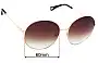 Sunglass Fix Replacement Lenses for Chloe CE 171S - 60mm Wide 