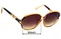 Christian Dior 2235A Replacement Lenses 59mm wide 