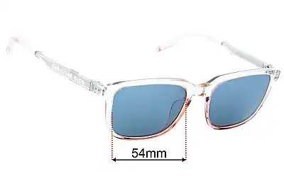 Christian Dior Dior Tag Su Replacement Lenses 54mm wide 