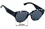 Christian Dior ID2 Replacement Lenses 55mm wide 