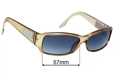 Christian Dior DIOR Night 4 Replacement Lenses 57mm wide 