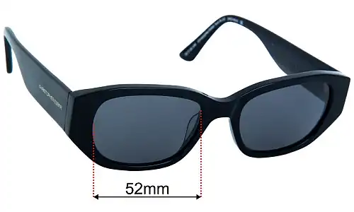 Christopher Esber Sun Rx 03 Lentes de Repuesto 52mm wide 