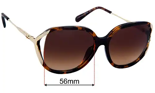 Coach HC8396U Replacement Lenses 56mm wide 