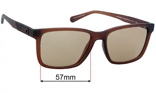 Coach HC6278U Replacement Lenses 57mm wide 