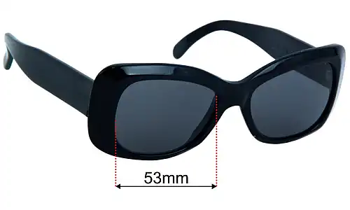 Cutler and Gross of London M0742 Replacement Lenses 53mm wide 
