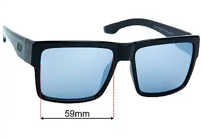 Dirty Dog 53825/A Replacement Lenses 59mm wide 