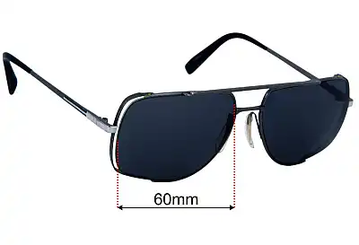 Dita Midnight Special Replacement Lenses 62mm wide 