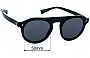 Sunglass Fix Replacement Lenses for Dolce & Gabbana DG4306 - 53mm Wide 