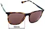 Emporio Armani EA4149 Replacement Lenses 55mm wide 