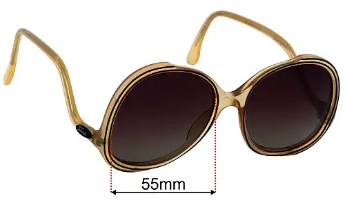 Faberge 325-FS Replacement Lenses 60mm wide 