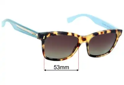Fendi FF 0086/S Replacement Lenses 53mm wide 