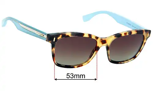 Fendi FF 0086/S Replacement Lenses 53mm wide 