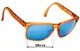 Sunglass Fix Replacement Lenses for Goodr Cashmere Corporate Camo - 59mm Wide 