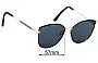 Sunglass Fix Ersatzgläser für Gucci GG0589SK - 57mm Wide 