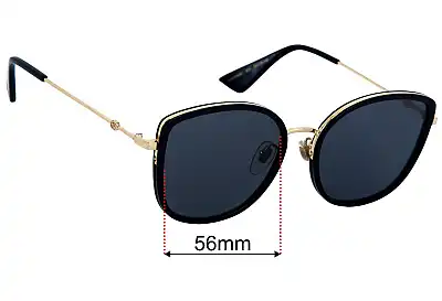 Gucci GG0606SK Lentes de Repuesto 56mm wide 