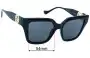 Sunglass Fix Replacement Lenses for Gucci GG1023S - 54mm Wide 