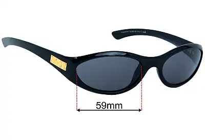 Gucci GG1480/S Lentes de Repuesto 59mm wide 