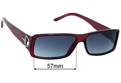 Gucci GG1524 Lentes de Repuesto 57mm wide 