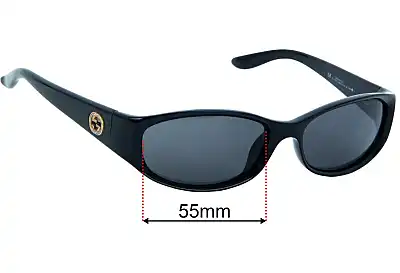 Gucci GG2566/S Ersatzgläser 55mm wide 
