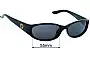 Gucci GG2566/S Ersatzgläser 55mm wide 