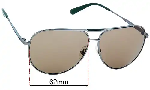Guess GF5034 Replacement Lenses 62mm wide 