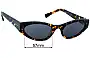 Sunglass Fix Replacement Lenses for Hawkers Cindy - 54mm Wide 